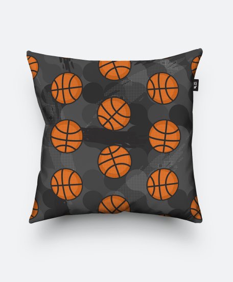 Подушка квадратна Баскетбольный мяч