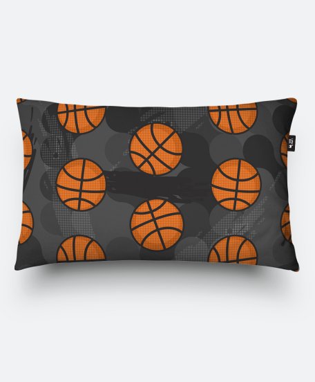 Подушка прямокутна Баскетбольный мяч