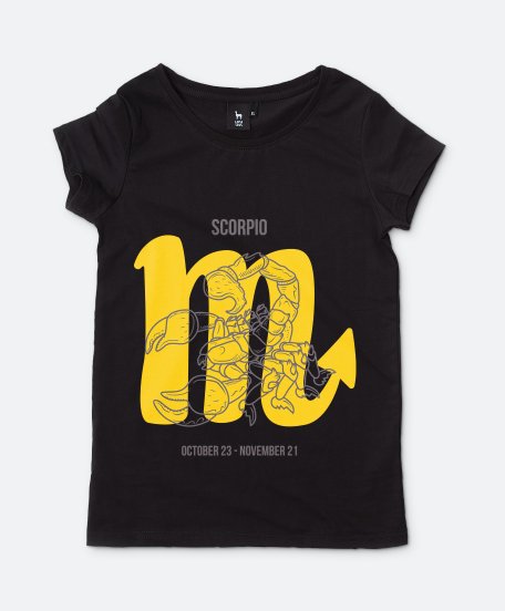 Жіноча футболка Скорпион