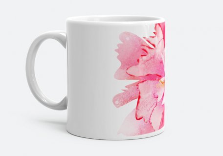Чашка Півонія рожева