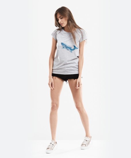 Жіноча футболка Blue whale