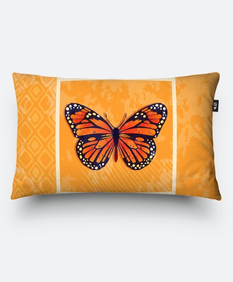 Подушка прямокутна Яскравий метелик