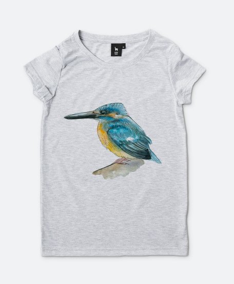 Жіноча футболка Watercolor bird
