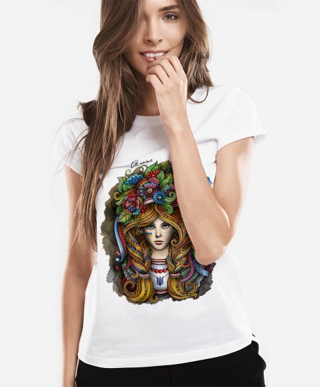 Жіноча футболка Українка