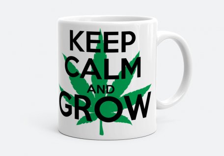 Чашка KEEP CALM AND GROWE