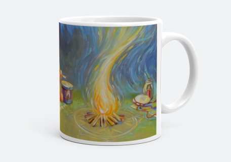 Чашка Пухнастики. Магічний танок у нічному лісі