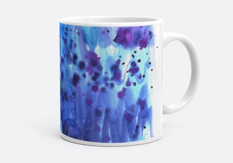 Чашка Blue texture