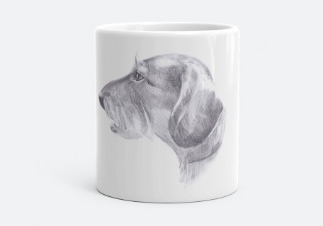 Чашка Собака Такса рисунок