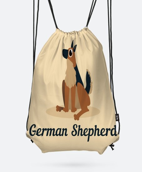 Рюкзак немецкая овчарка