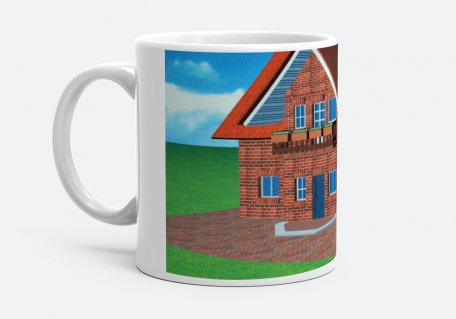 Чашка Архитектура дома