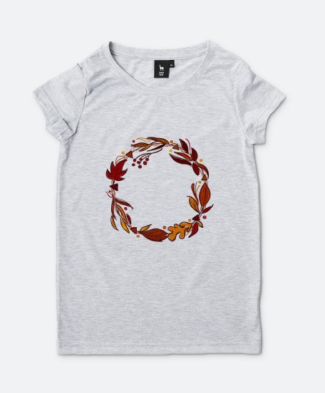 Жіноча футболка Autumn wreath