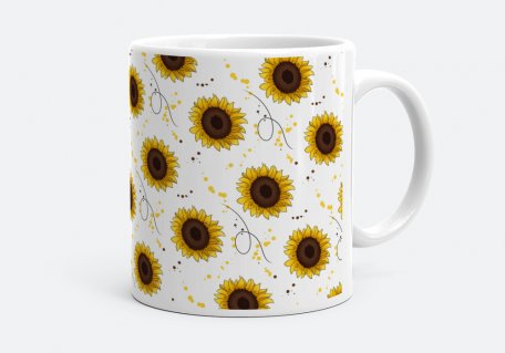 Чашка Українські соняшники