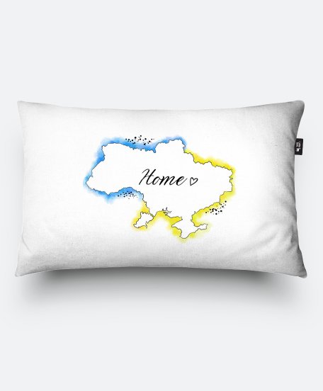 Подушка прямокутна Україна - мій дім