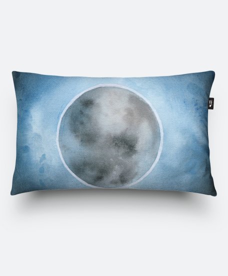 Подушка прямокутна Місяць