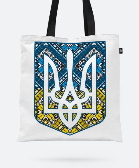 Авоська Герб України Тризуб з орнаментом