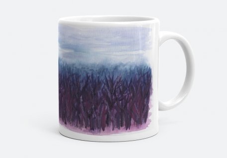 Чашка Фіолетовий ліс