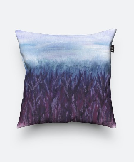 Подушка квадратна Фіолетовий ліс