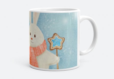 Чашка Зимові Кролики