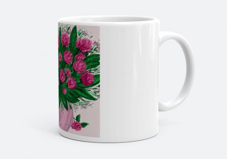 Чашка хризантеми