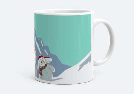 Чашка Snowmen