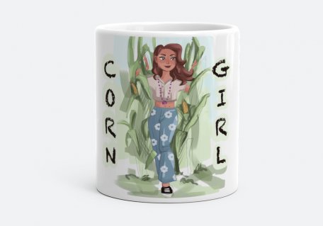 Чашка Beautiful corn girl