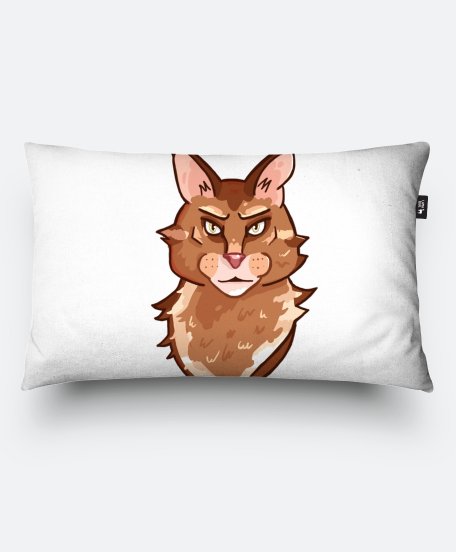 Подушка прямокутна Кіт