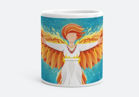 Чашка Дівчина з крилами