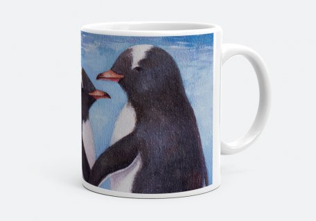 Чашка Два пінгвіна