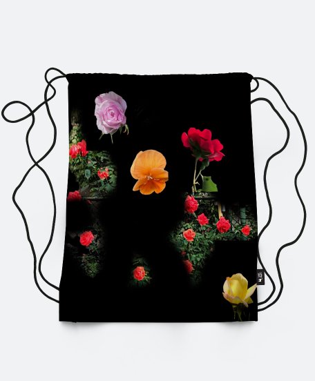Рюкзак Яскраві садові квіти
