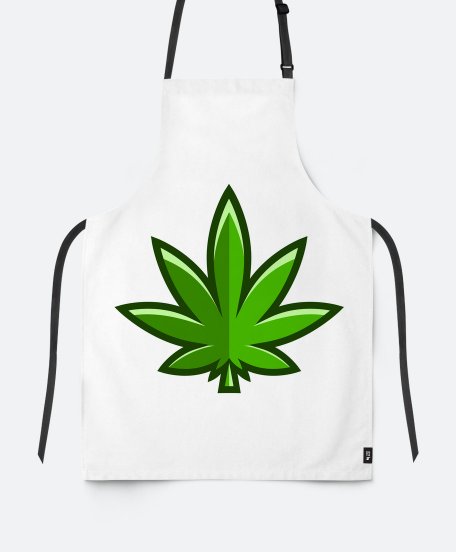 Фартух Marijuana vector cannabis leaf weed icon logo symbol sign illustration