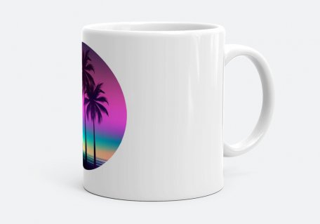 Чашка Пальмовий пляж - М'які відтінки