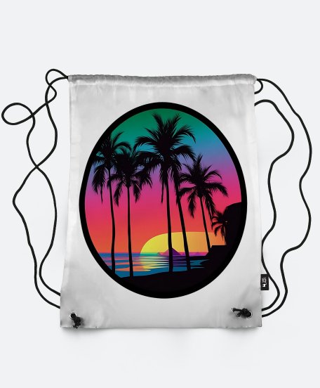 Рюкзак Пальмовий пляж - У тіні
