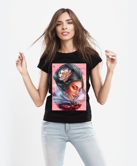 Жіноча футболка Бризки вогню
