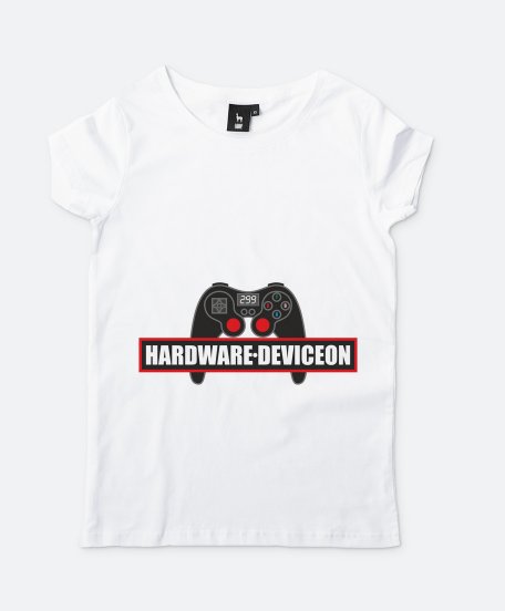 Жіноча футболка Hardware Deviceon game play
