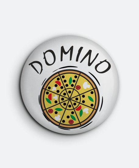 Значок Доміно Піца