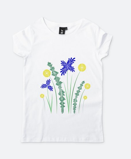 Жіноча футболка Польові квіти