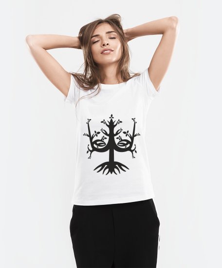 Жіноча футболка Герб Тризуб Дерево Життя 