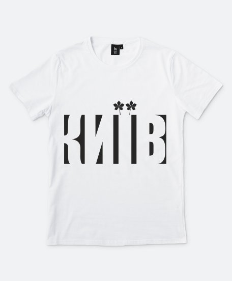 Чоловіча футболка Київ Каштан