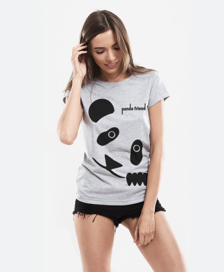 Жіноча футболка Друг Панда