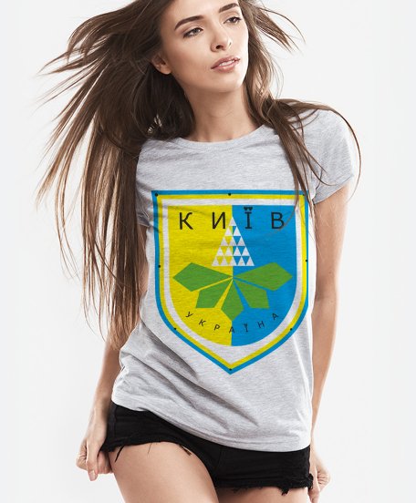 Жіноча футболка Київ-Україна