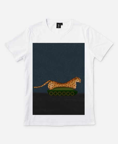 Чоловіча футболка Леопард