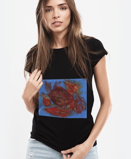 Жіноча футболка Листівка від осіннього неба