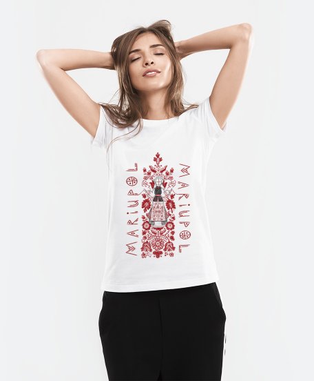 Жіноча футболка Маріупольська Мотанка