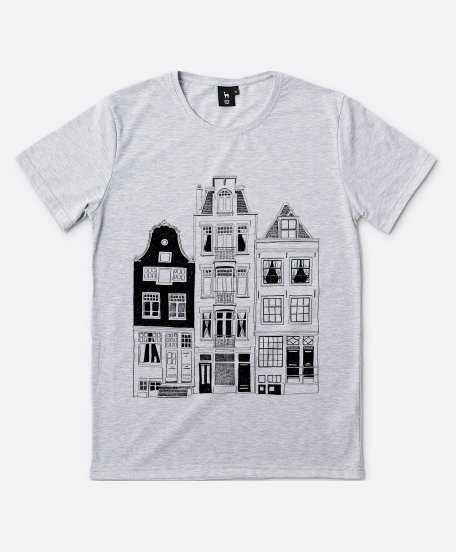 Чоловіча футболка Нідерландські будиночки