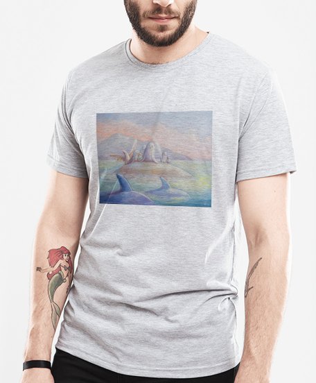 Чоловіча футболка Нова Зеландія. Шлях через океан