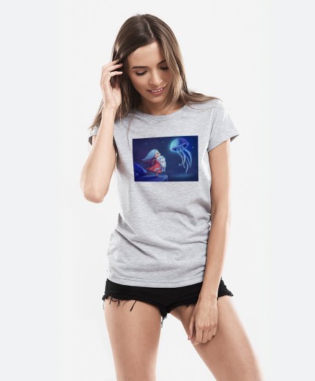 Жіноча футболка Starry Cat