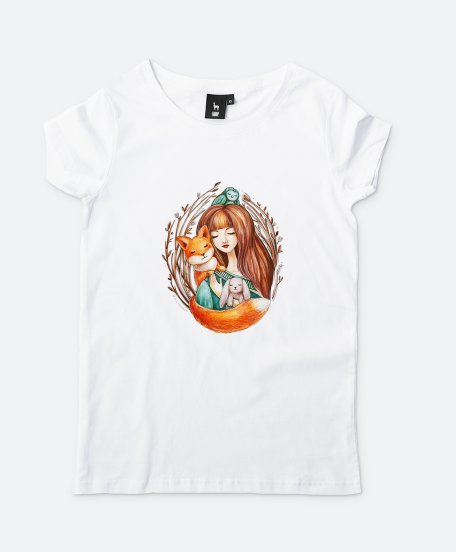 Жіноча футболка Лісові друзі