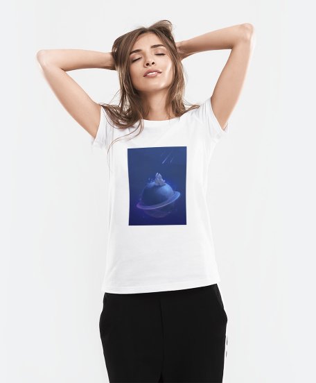 Жіноча футболка Космічні кролики