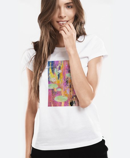 Жіноча футболка Зоряні квіти