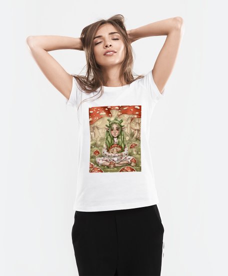 Жіноча футболка Діва грибів
